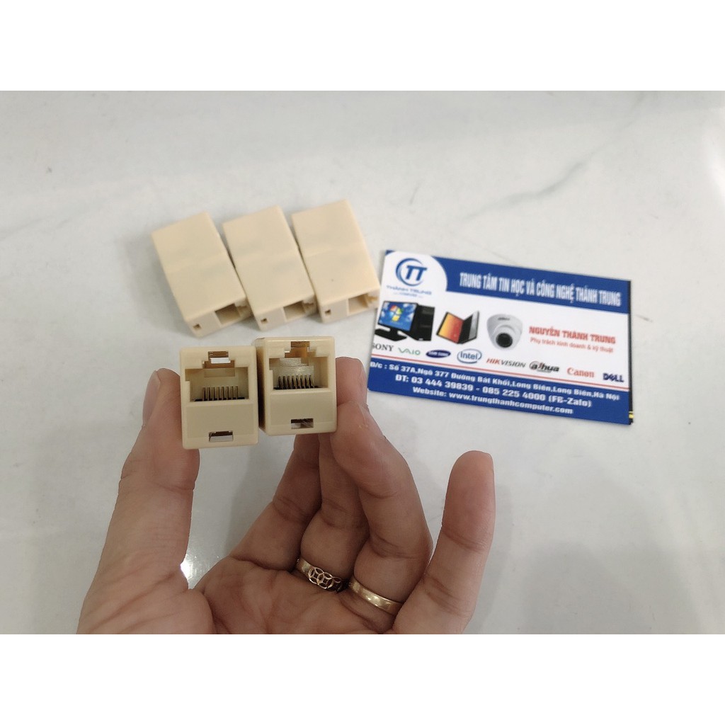 Đầu nối mạng 1-1 RJ45 - Đầu nối dây mạng 1 ra 1 - Cầu nối mạng 1-1