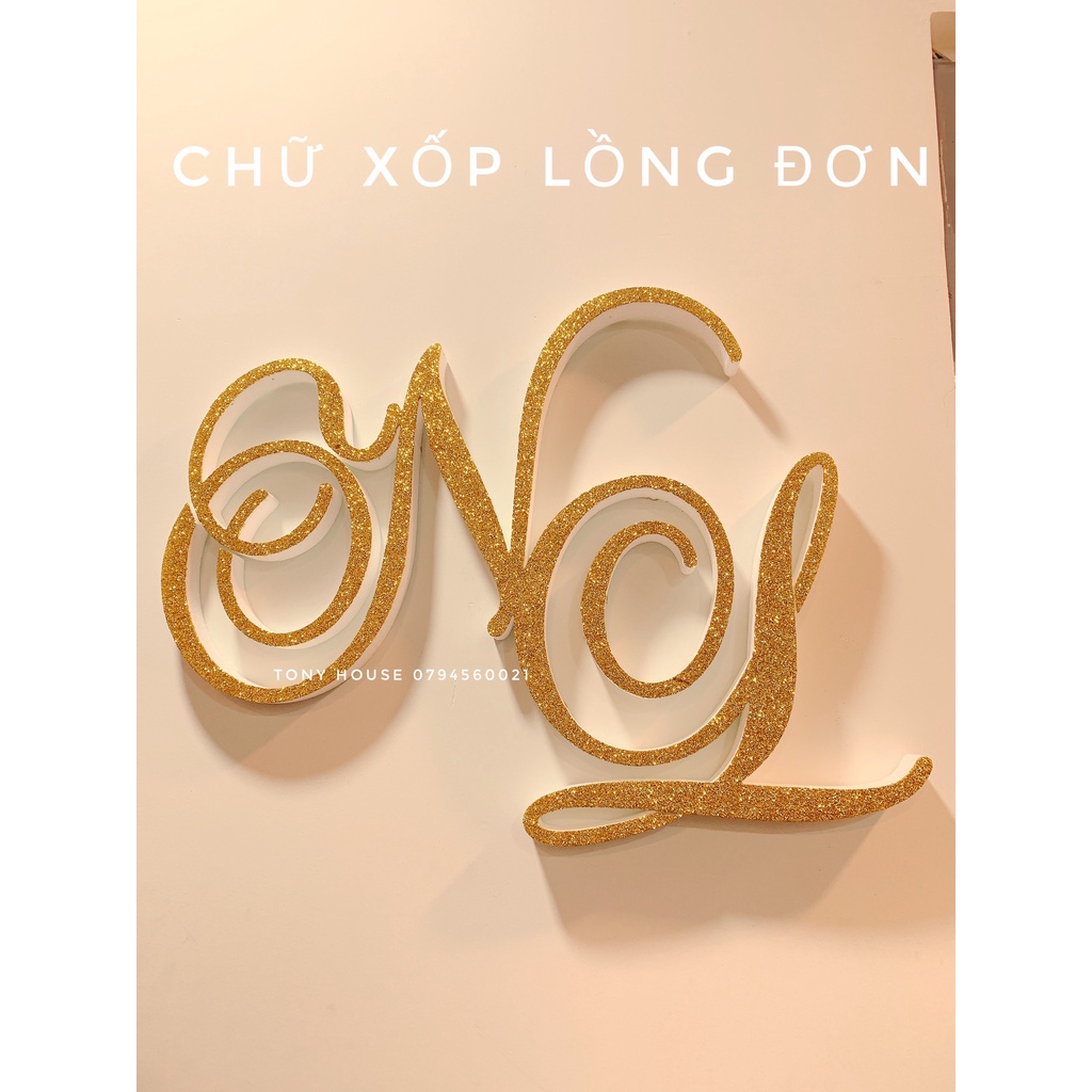 THANH LÝ PHỤ KIỆN TRANG TRÍ CƯỚI - TONY HOUSE