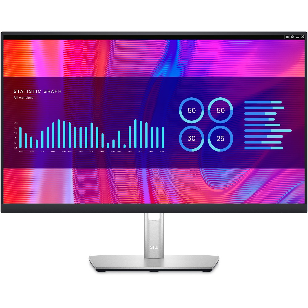 Màn Hình Dell P2423DE 23.8&quot; QHD LED IPS 8ms 60Hz HDMI DP USB_C - Hàng Chính Hãng