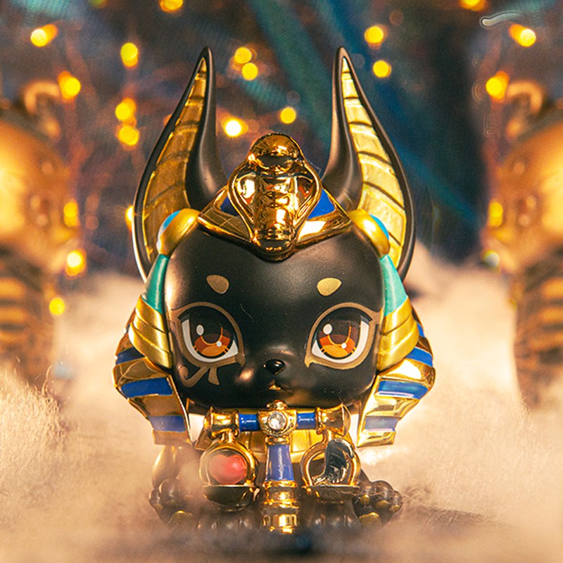 Hộp quà bí mật đựng đồ chơi mô hình nhân vật Anubis Mẫu Giáo Ai Cập