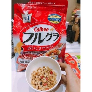 Ngũ cốc calbee nhật bản_gói 800g đỏ