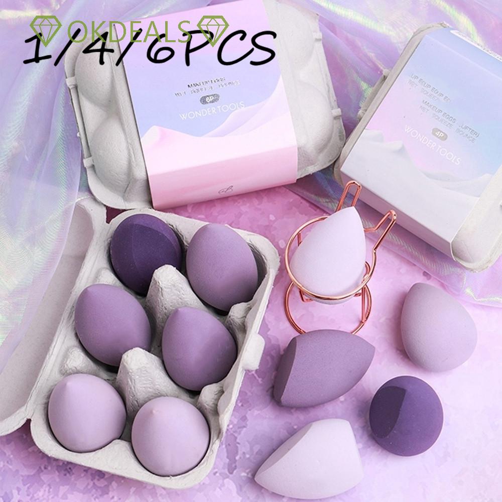 Mút Trang Điểm Hình Giọt Nước Nhiều Màu Sắc Chuyên Dụng Cho Trang Điểm