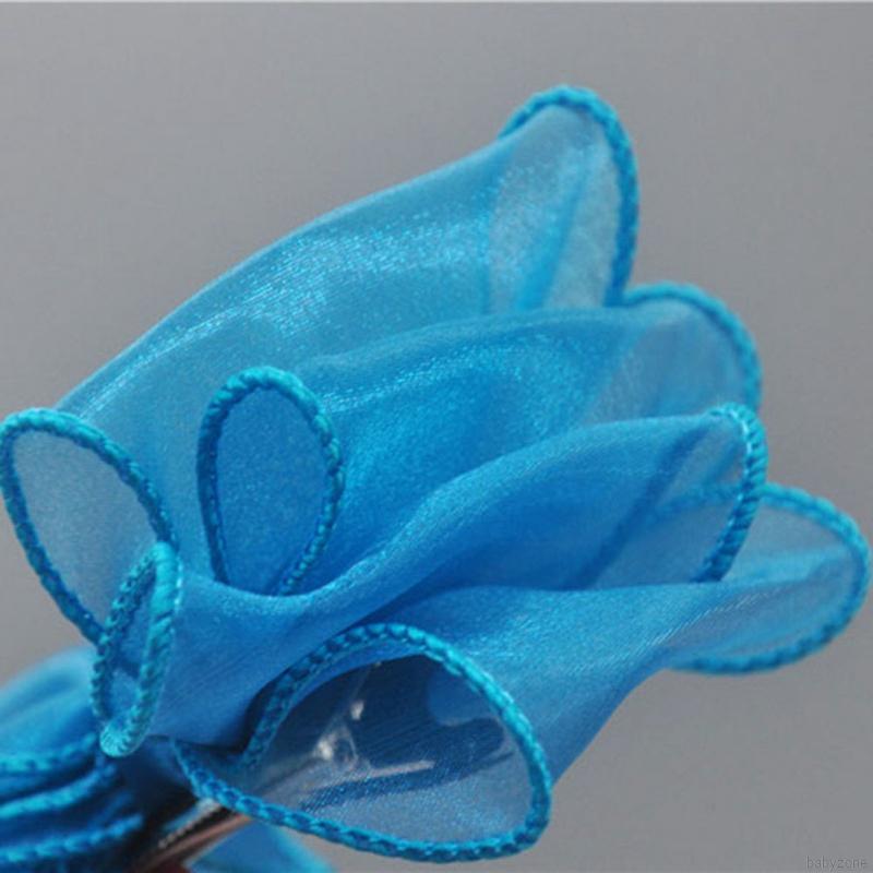 Kẹp Tóc Công Chúa Đính Nơ Bản To Xinh Xắn Cho Bé Gái