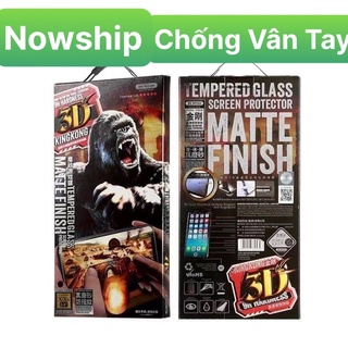 Kính Cường Lực Chống Vân Tay cho IP 14/14promax/ 13/13pro/13promax /12/12promax/11promax/ KingKong WK  Dành Cho Game Thủ