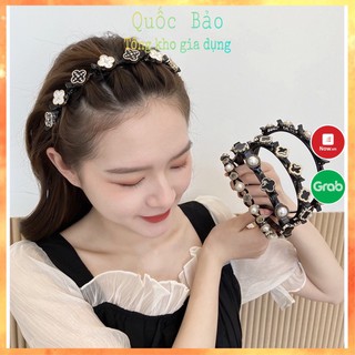 Bờm Tóc Đính Hoa Có Kẹp Giữ Tóc Tạo Độ Phồng Siêu Xinh, Xược Tóc Hot Hit - Quốc Bảo