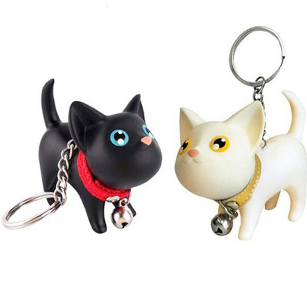 Móc Khóa Hình Mèo Hoạt Hình Dễ Thương