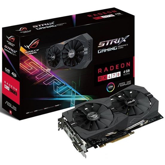 VGA Asus RX470 Strix 4GB