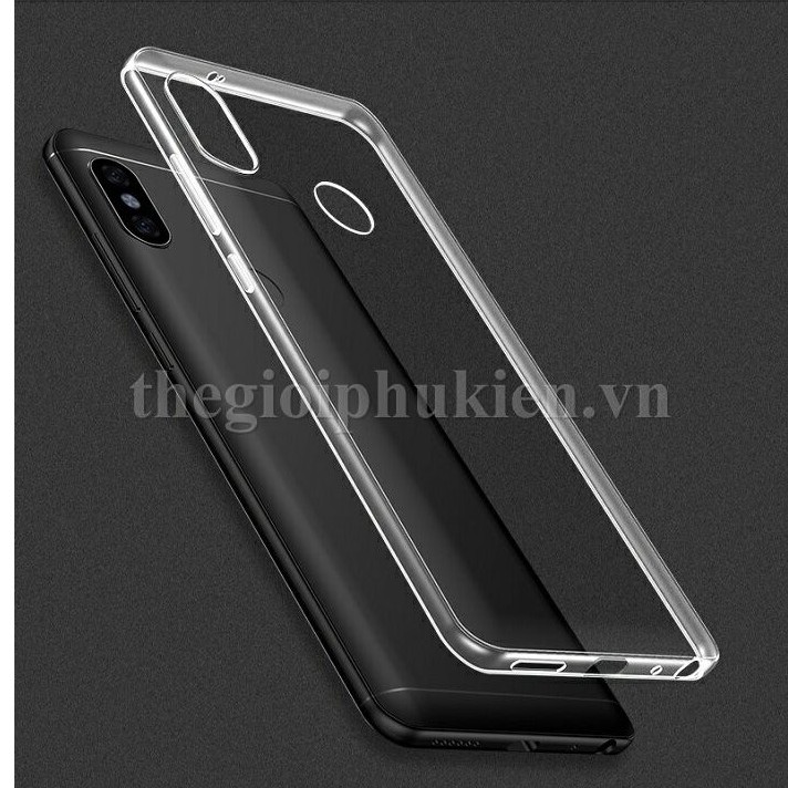 Ốp lưng Xiaomi Redmi Note 5 pro silicon dẻo trong suốt siêu mỏng 0.5mm