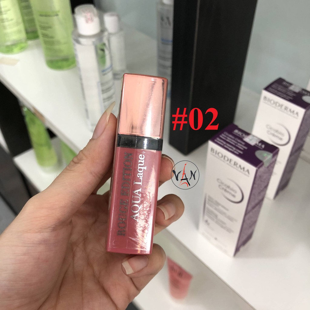 [ Bourjois Pháp ] Son bóng bourjois rouge edition aqua laque - đủ màu | BigBuy360 - bigbuy360.vn