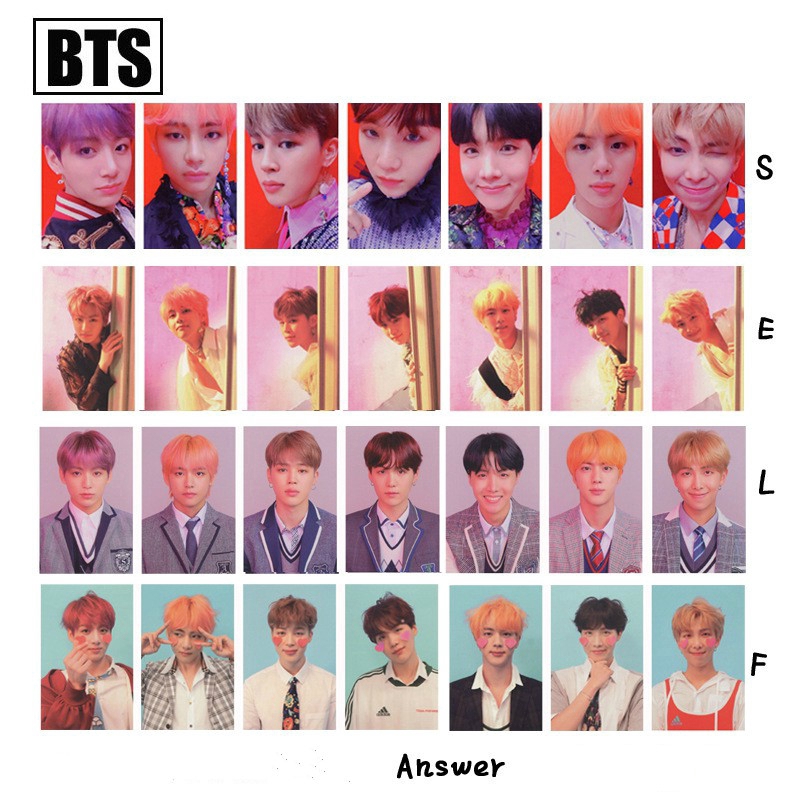 28 tấm poster BTS LOVE YOURSELF