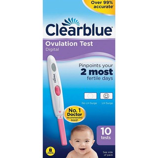 Que điện tử Clearblue Digital Ovulation test