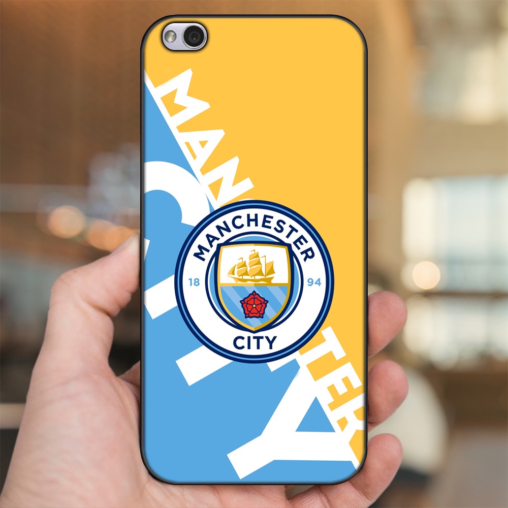 Ốp lưng Xiaomi Redmi 5A viền đen in hình Manchester City MC
