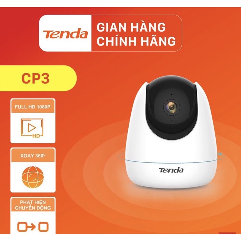 Camera Tenda CP3 HD 1080 - Camera CP6 2K - Cp7 2.5K - Chính hãng nội địa - Bh 2 năm - 1 đổi 1