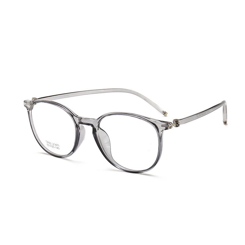 Gọng Kính Cận Nhựa Dẻo Tr90 Form Tròn 21471 (Tặng Hộp Khăn) | BigBuy360 - bigbuy360.vn