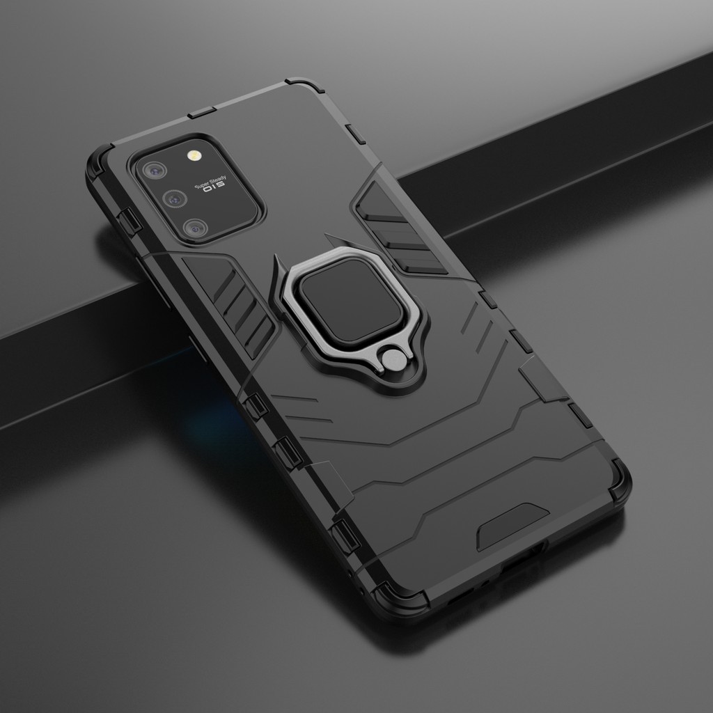 Ốp lưng Samsung S10 Lite chống sốc Iron Man Iring chống sốc siêu bền giá đỡ xem phim