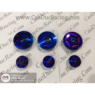 [Rẻ Nhất Shopee] ốc mâm lửa Xanh Titan Yamaha - Honda ( EX135 , Winner , wave , dream)