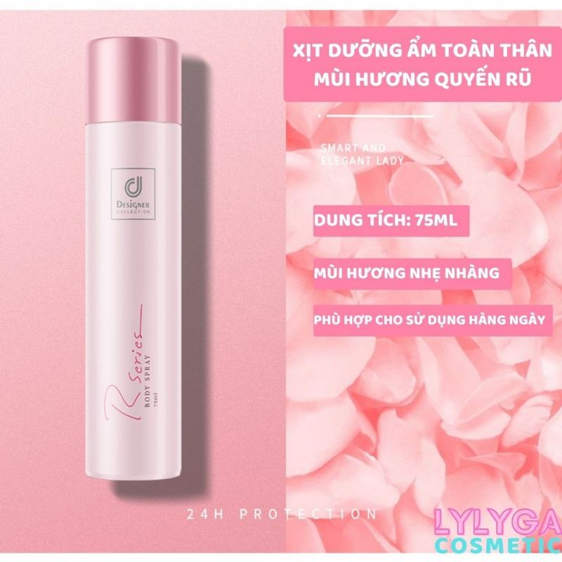 [Auth] Xịt thơm body Rseries Thái Lan