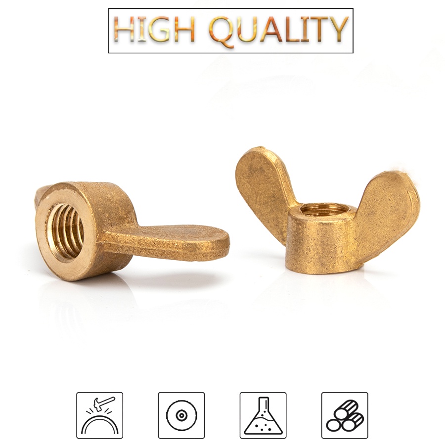 Đai Ốc Bằng Đồng m3 m4 m5 m6 m8 m10 m12 Chuyên Dụng