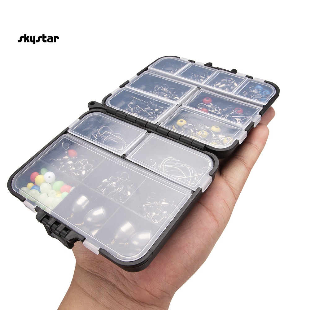 Hộp 160 Phụ Kiện Câu Cá Chuyên Nghiệp