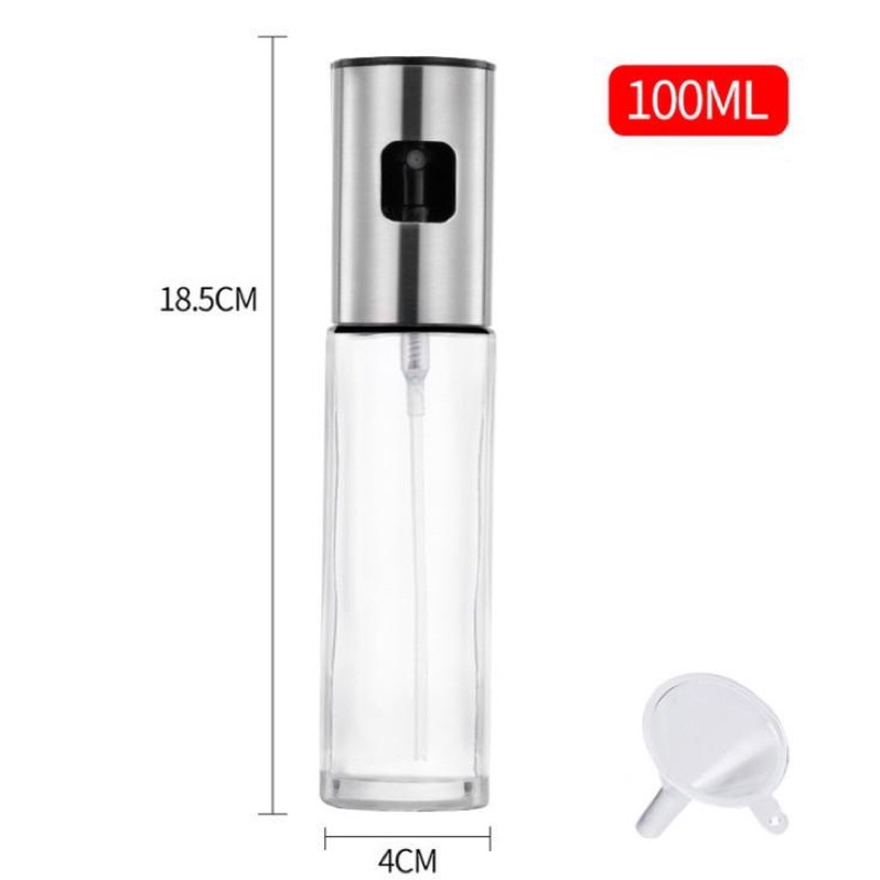 Bình xịt dầu ăn phun sương bằng thủy tinh--K555