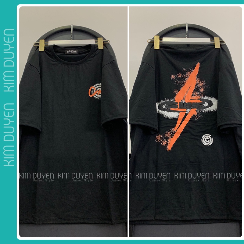 Áo Thun S.WE Tia Chớp - Áo thun tay lỡ form rộng Unisex 38-65kg Nam Nữ [VIDEO+ẢNH THẬT]