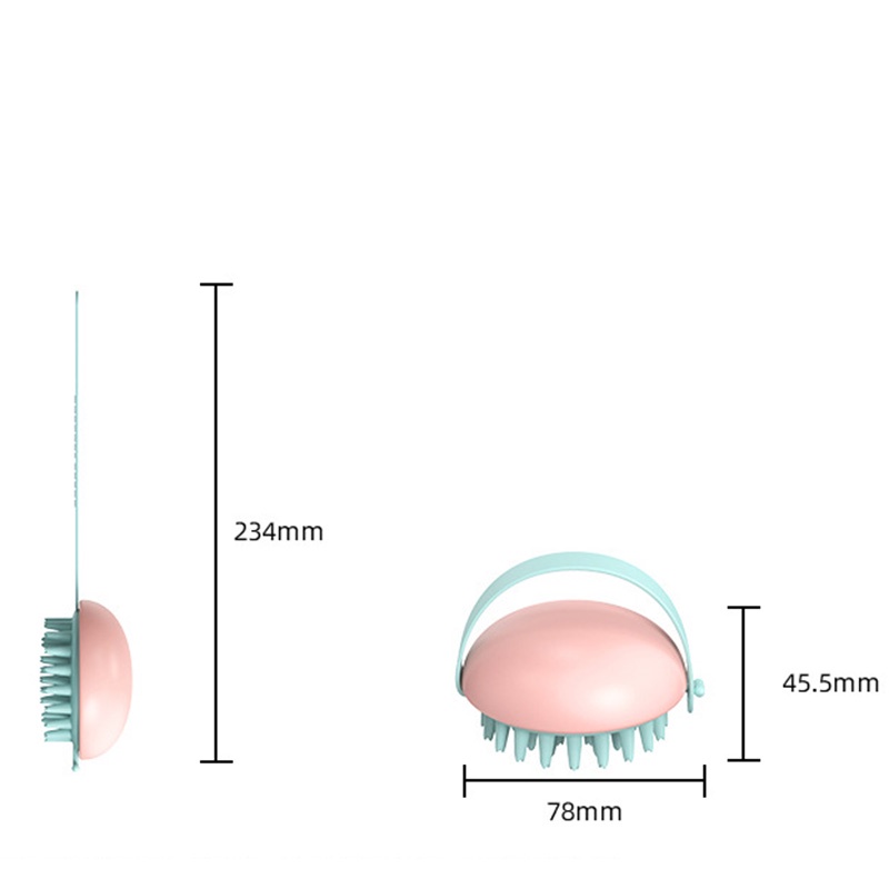 Lược gội massage da đầu mềm mại thoải mái