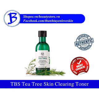 [AUTH] Nước hoa hồng tràm trà cho da dầu mụn The body Shop TBS Tea Tree Skin Clearing Toner 60ml / 250ml