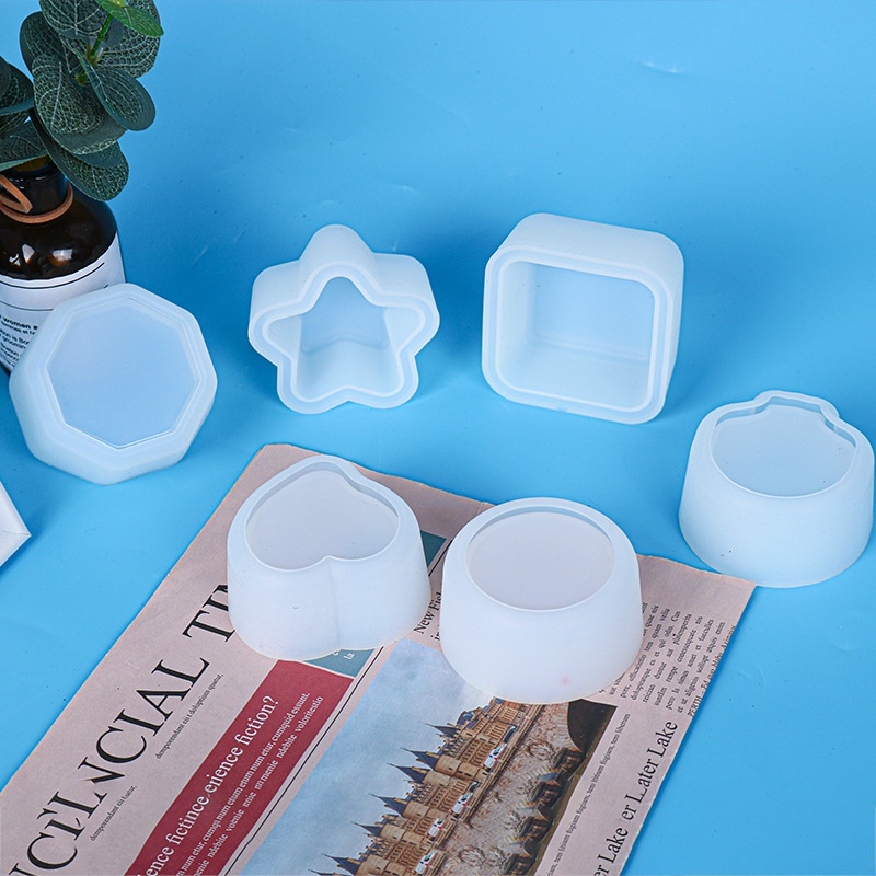 Khuôn Silicone Làm Chậu Hoa / Sen Đá Trang Trí Nhà Cửa Diy