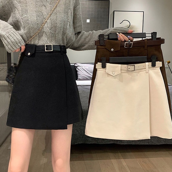 Chân Váy Ngắn Eo Cao Thời Trang Xinh Xắn Dễ Phối Dành Cho Bạn Nữ