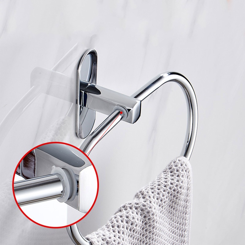 Giá Treo Khăn Gắn Tường Đa Năng Tiết Kiệm Không Gian