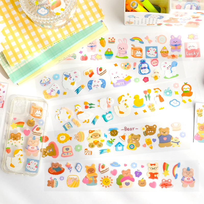 Flowertree 1 Sticker Dán Trang Trí Sổ Lưu Niệm