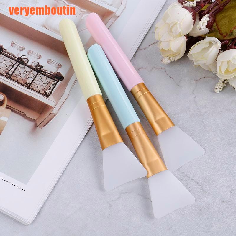 [Hàng Mới] Bàn Chải silicone Đầu Dẹt Chăm Sóc Da