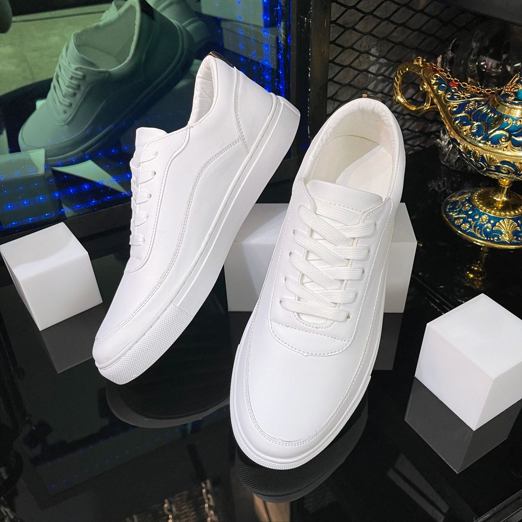 Giày thể thao nam da Poly Synthetic nhập khẩu cao cấp kiểu dáng Sneaker LC05 | BigBuy360 - bigbuy360.vn