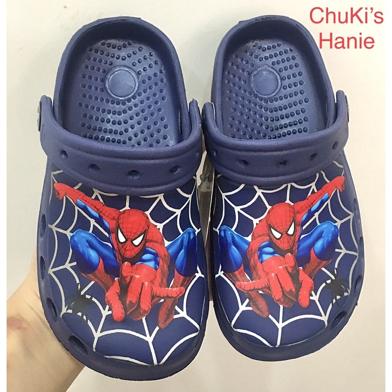 Dép sục bé trai hình SPIDER-MAN chống trơn trượt