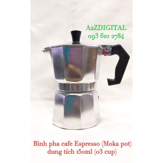 Bình pha cafe espresso dung tích 150ml
