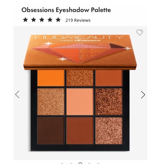 Bảng mắt 9 màu Huda Beauty Obsessions | BigBuy360 - bigbuy360.vn