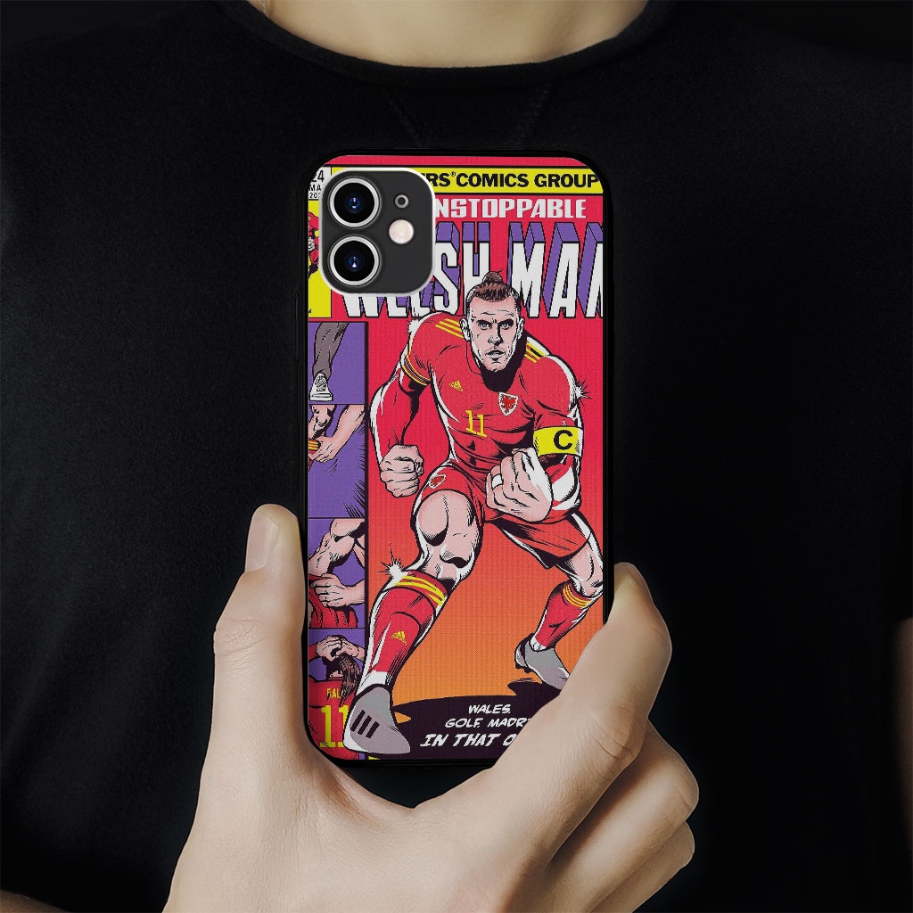 Ốp lưng gareth bale poster collage pro 13 11 12 promax 7 8 plus xs X Xr  ART20222596