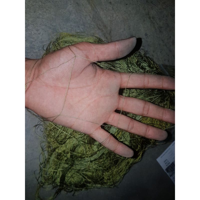 50m Lưới bẫy gà rừng ,cao 5m viền cước bấm chì, lưới dù thái màu đen tàn hình đã làm hoàn chỉnh.