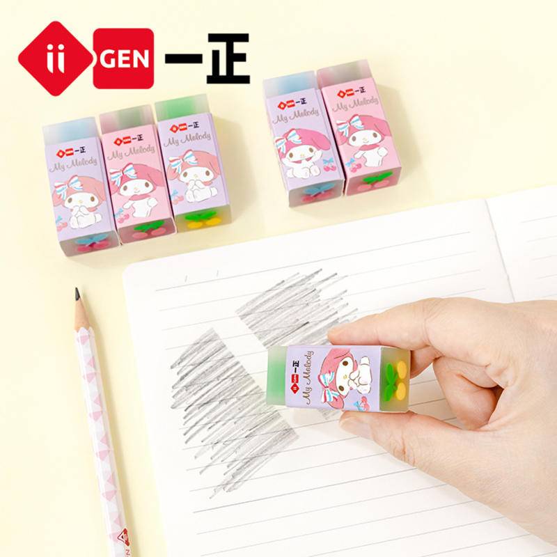 Gôm Tẩy 4 Kiểu Dáng Sanrio Mymelody Kuromi Cinnamoroll Hoạt Hình