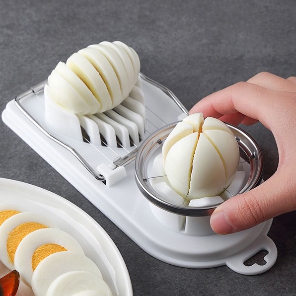Dụng Cụ Cắt Trứng Luộc Đa Năng 2 Trong 1