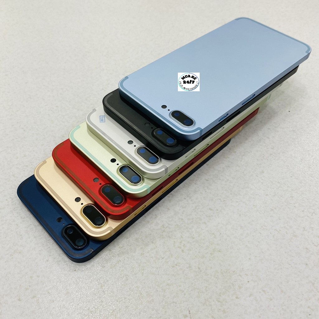 Vỏ thay thế viền vuông dành cho ip 7Plus đủ màu cực mới