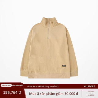 [NY0262] Áo nỉ bông Nelly cao cổ khóa kéo new color (NELLY)