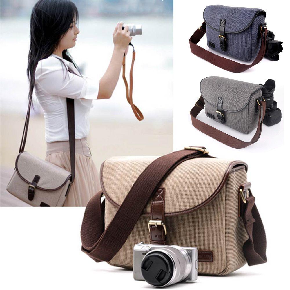 JONYE Túi Đựng Máy Ảnh DSLR Phong Cách Retro Ốp