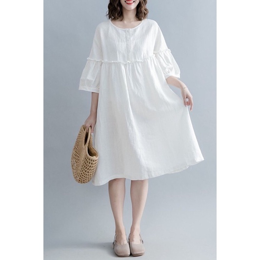 GIẤY RẬP đầm baby doll nữ