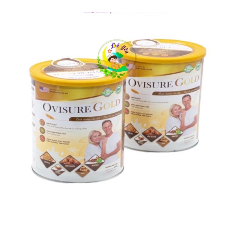 Sữa Ovisure gold combo 2 hộp sữa Ovisure gold sữa hạt xương khớp