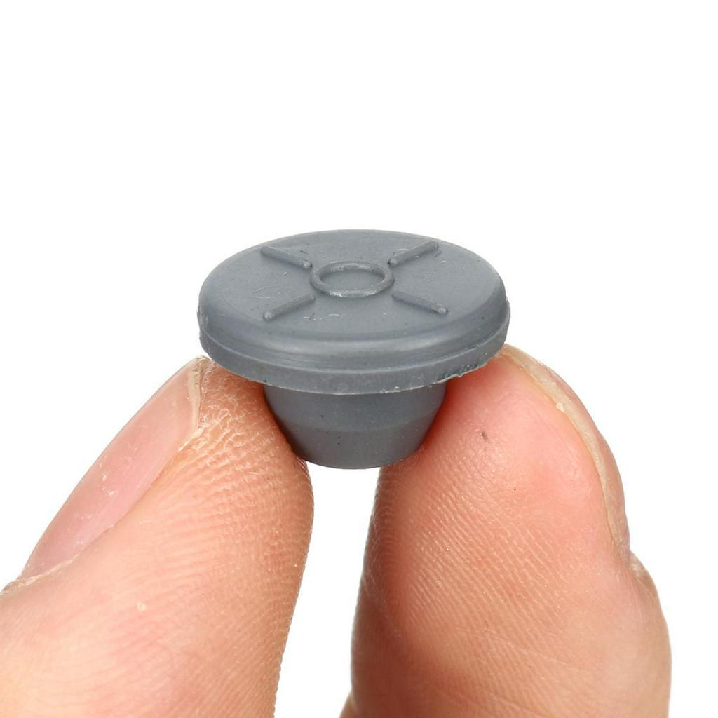 Bộ 100 Nút Chặn Bằng Cao Su Cho Chai Thủy Tinh 13mm