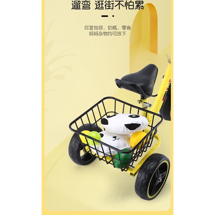 Xe Đạp 3 Bánh Cao Cấp Mẫu Mới Cho Bé 1- 5 Tuổi
