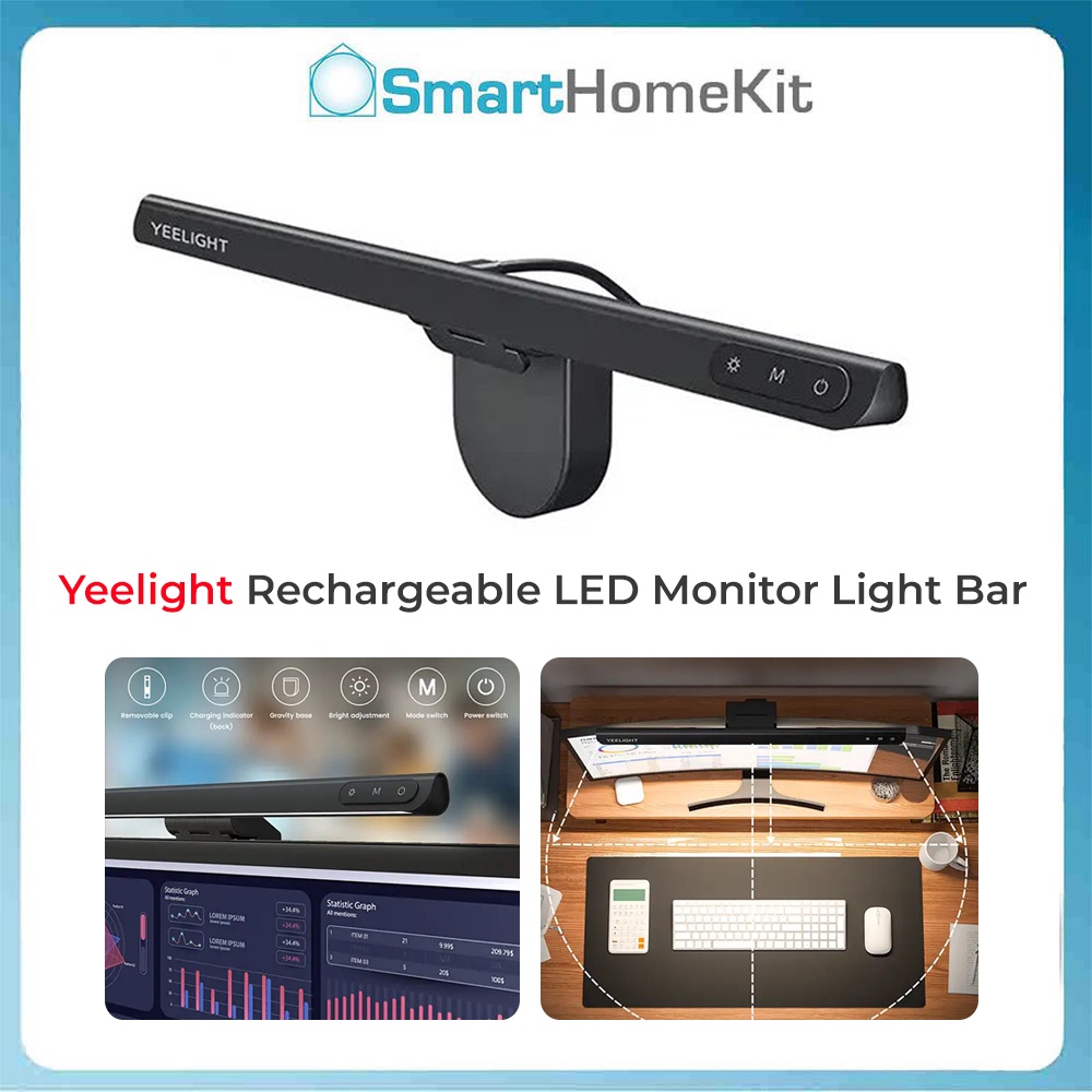 Đèn màn hình thông minh có Pin Yeelight Rechargeable LED Monitor Light Bar