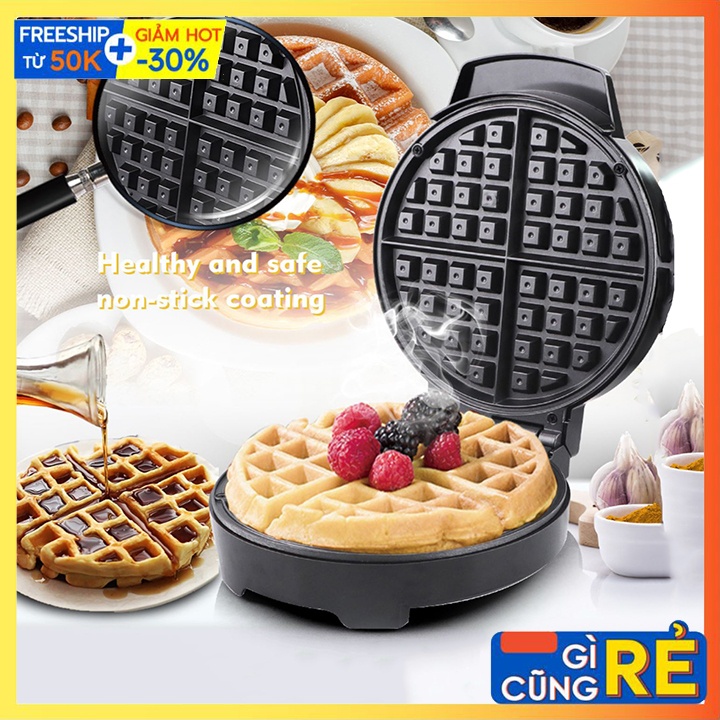 [Mã ELHADEV giảm 4% đơn 300K] Máy Làm Bánh Kẹp Waffle Gia Đình Chính Hãng HELMUT