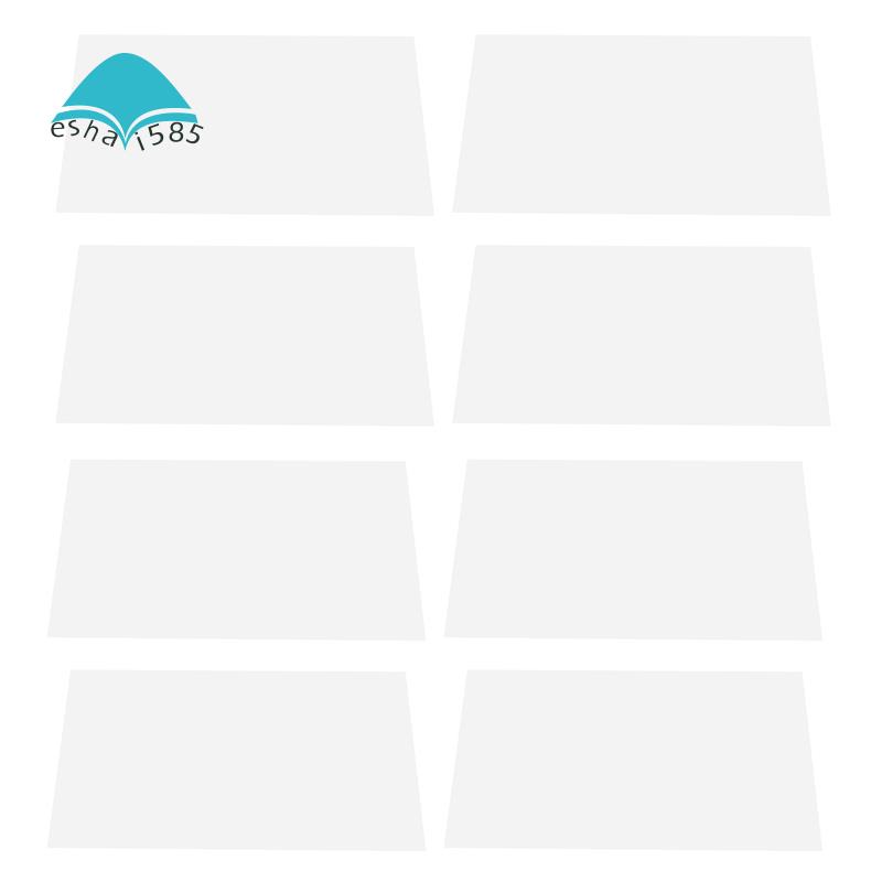 8PCS 140x200mm SLA/LCD FEP Film 0.15-0.2mm Thickness for Photon Resin DLP 3D Printer